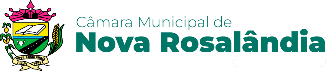 Logotipo - Câmara Municipal de Nova Rosalândia - TO